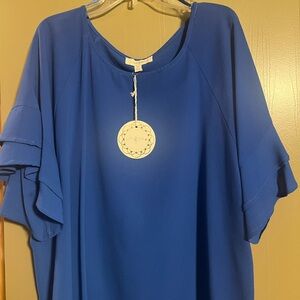 Umgee Women's Royal Blue Blouse